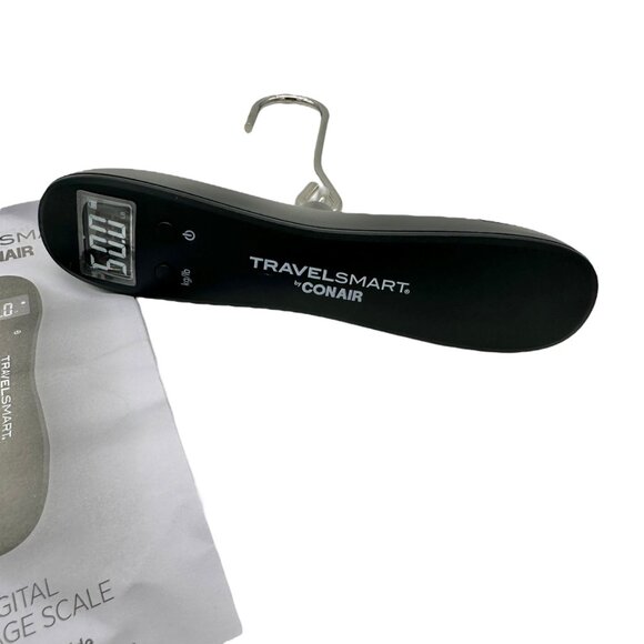 TravelSmart By Conair Digital Luggage Scale With Hook Compact Portable Easy Use - Picture 2 of 4